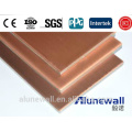 2 meter width A2/B1 fireproof Copper Composite Panel CCP exterior wall cladding panel